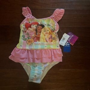 NWT Disney Princess swimsuit toddler / child